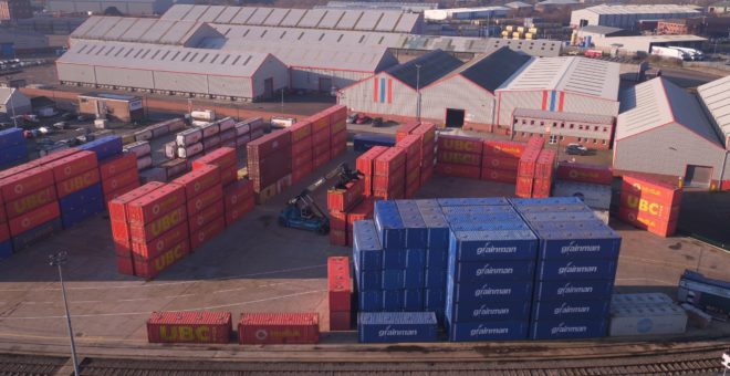 Record demand for Tees container park