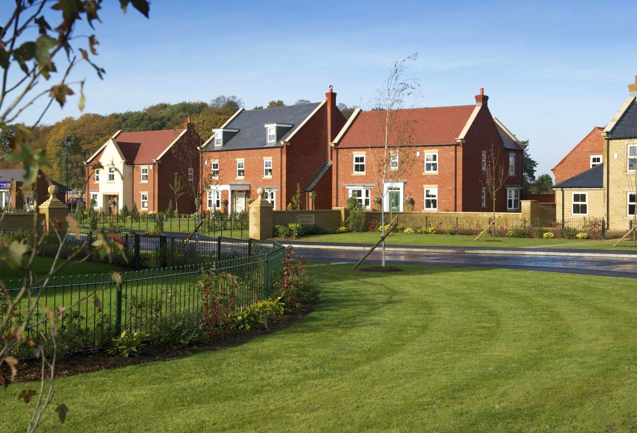 Grey Towers Village development by Barratt David Wilson homes