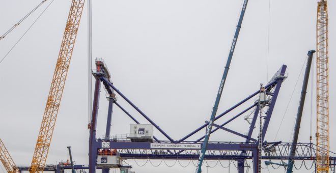 Teesport crane investment supports growth