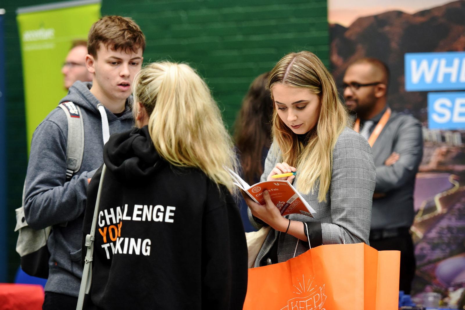 Careers fair at Teesside University