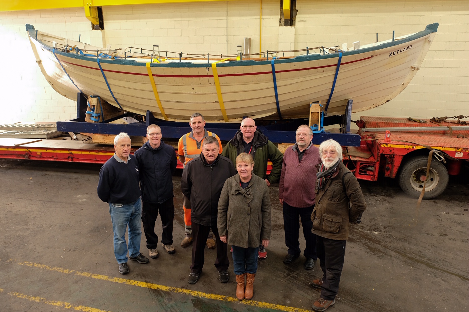 World’s oldest lifeboat journeys to AV Dawson for life-saving conservation project