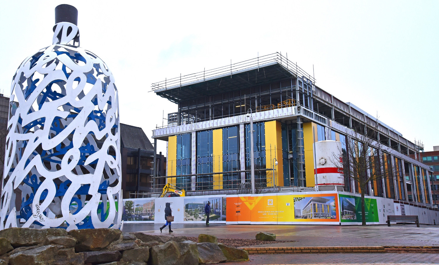 New offices already boosting local economy