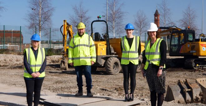 Diggers drive progress on dazzling Digital Centre