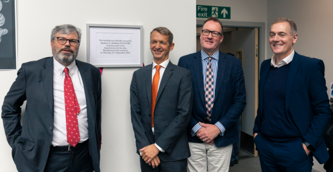 Andy Haldane officially opens new £14.5m campus for The Northern School of Art