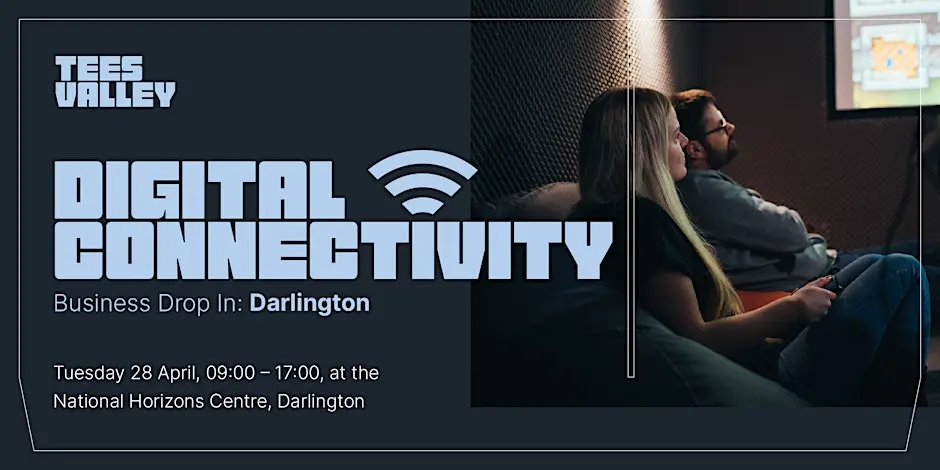 digital connectivity event business drop in darlington