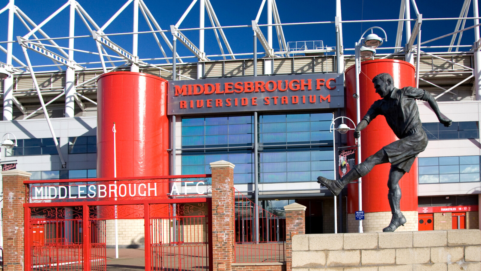 The Riverside Stadium in Middlesbrough,